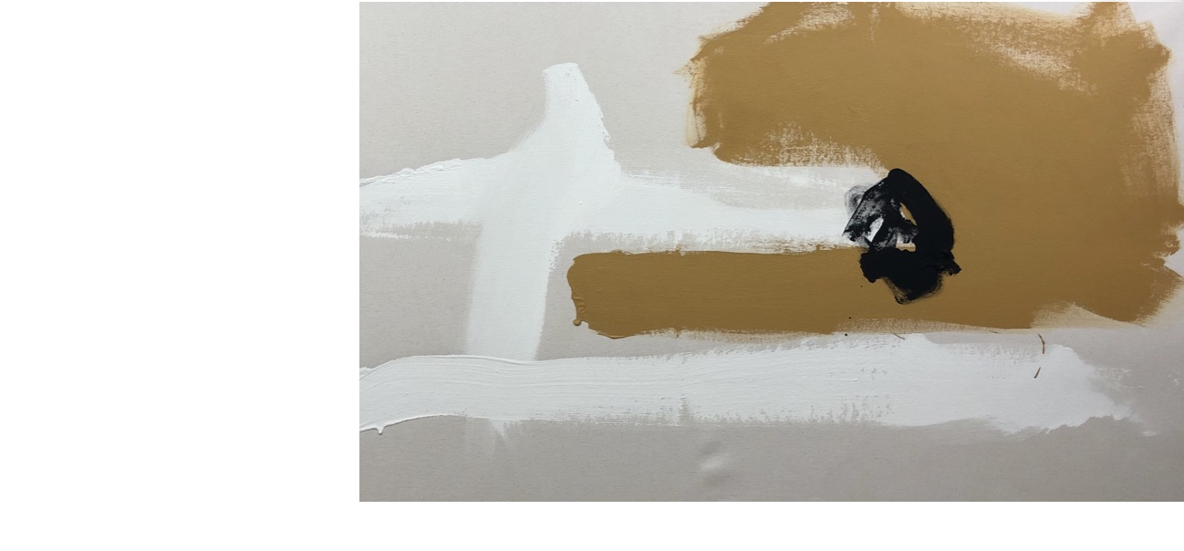 ● LA RÉSERVE, 2019 — Acrylique sur toile, 70 x 114 cm 