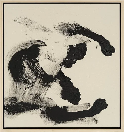 ● LE PETIT BÉLIER, 2022 — Technique mixte sur toile, 76.2 x  71.1 cm