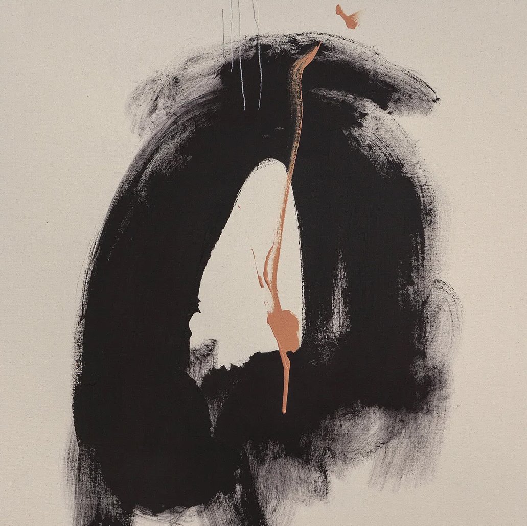 ● 4/7, 2019 — Technique mixte sur toile, 96.5 x 96.5 cm. Collection MEMORIA
