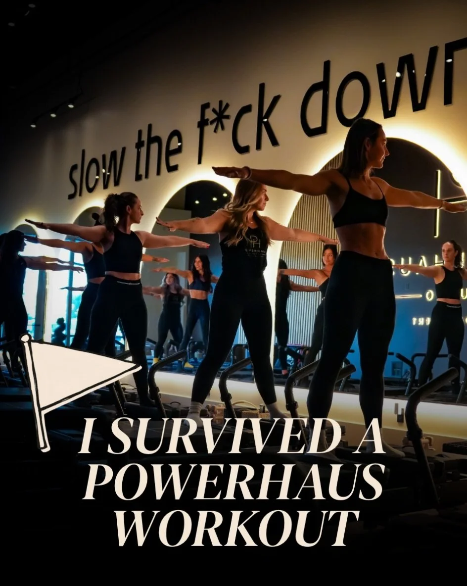 I SURVIVED A POWERHAUS WORKOUT. 💪

Made it out alive? Share this with your workout bestie or repost if you&rsquo;re officially SAFE after class! 😉