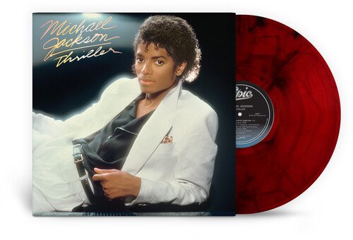 PRE-ORDER: Michael Jackson - Thriller (Red & Black Marble Vinyl LP) - Out 10/30