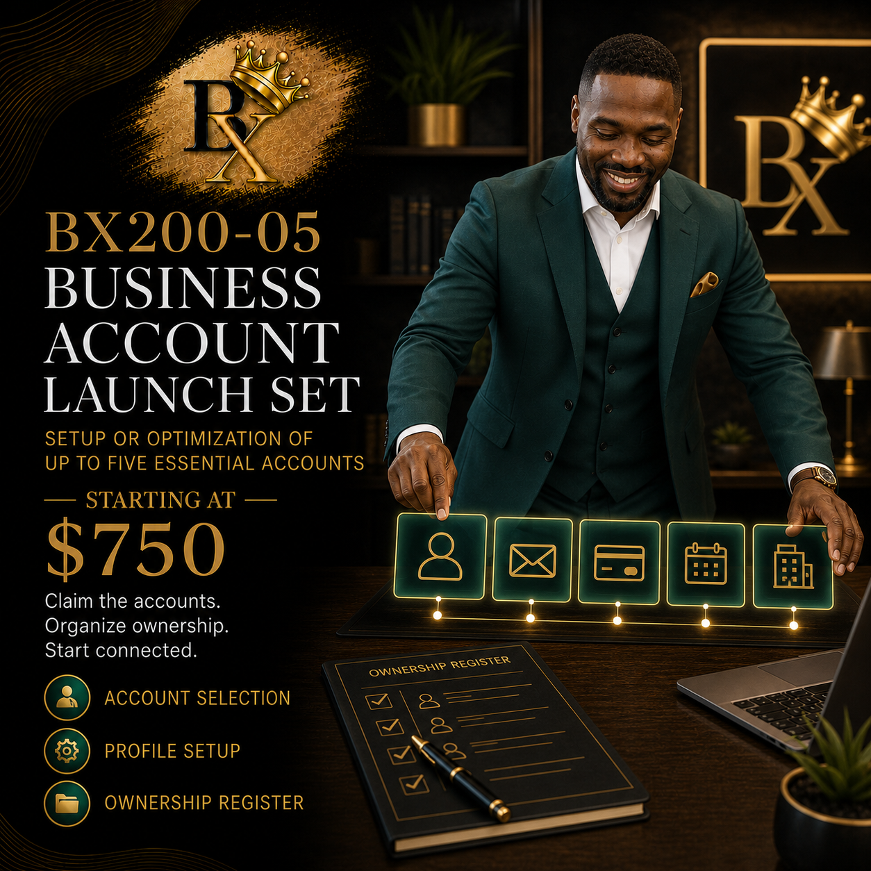 Business Account Launch Set
