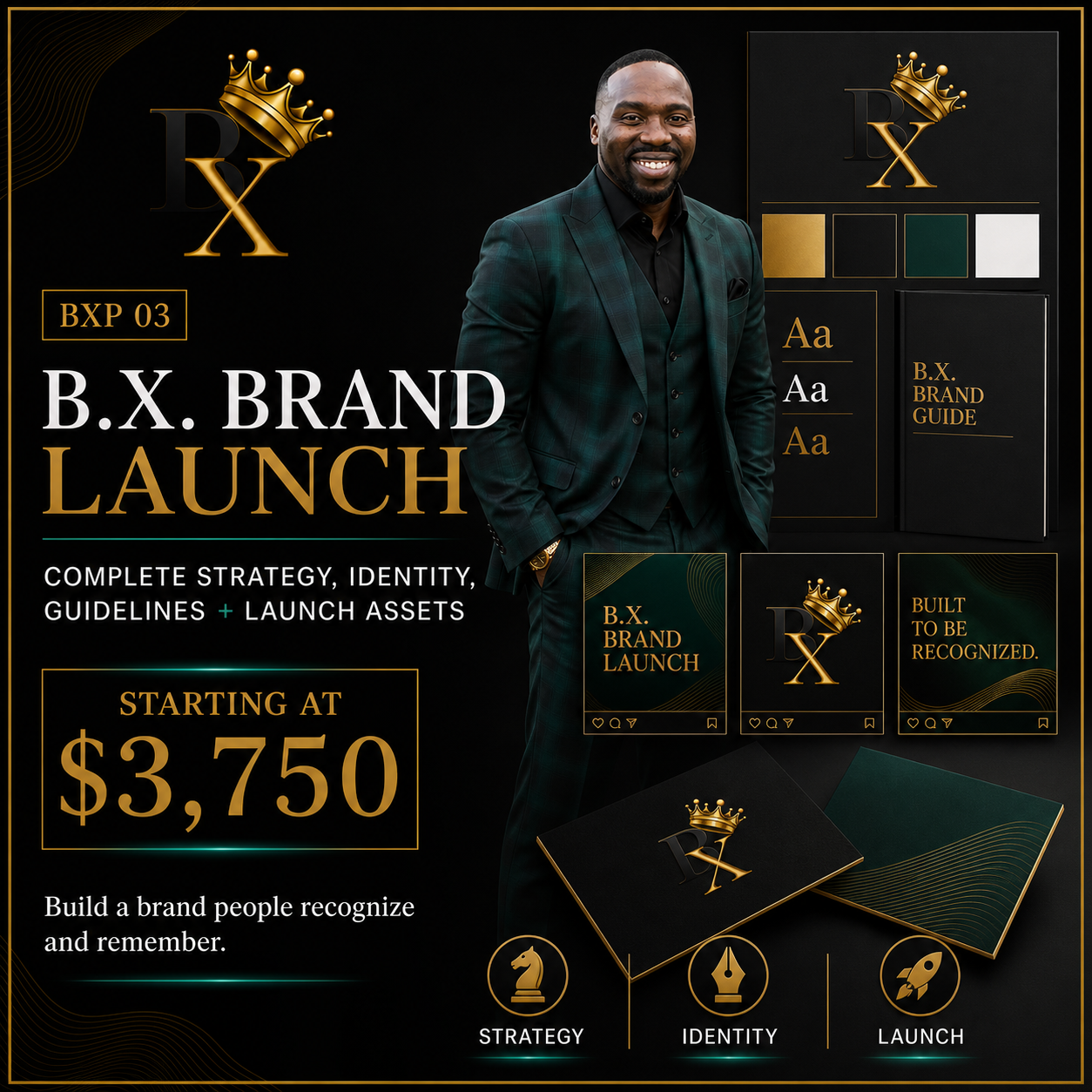 B.X. Brand Launch