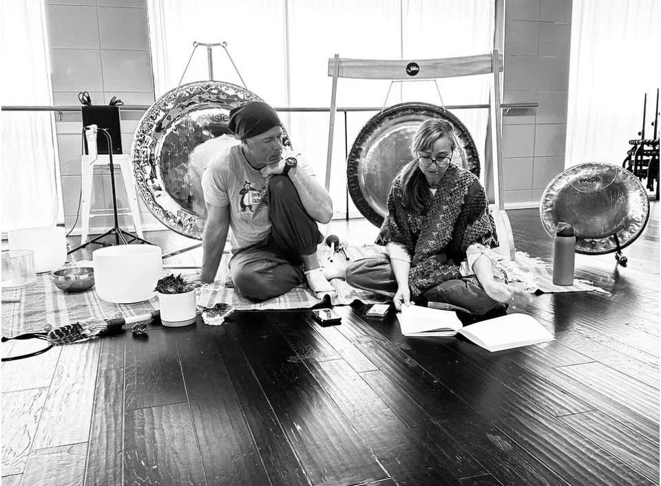 Steve and Nicole at The Sound Bath Oasis in Palm Desert