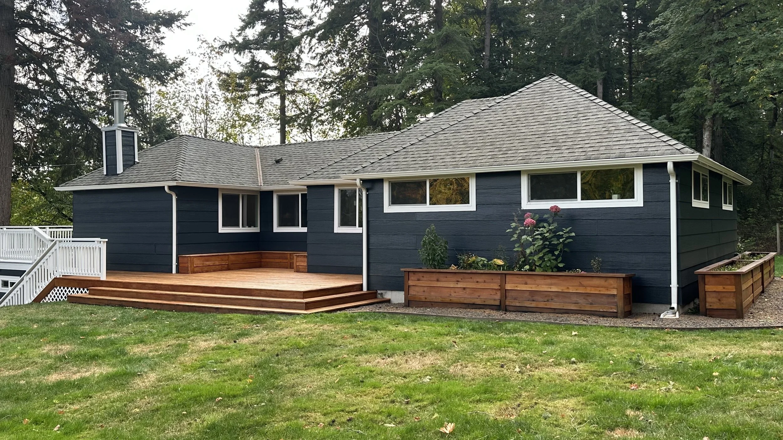 Home Exterior and Wood Deck Staining