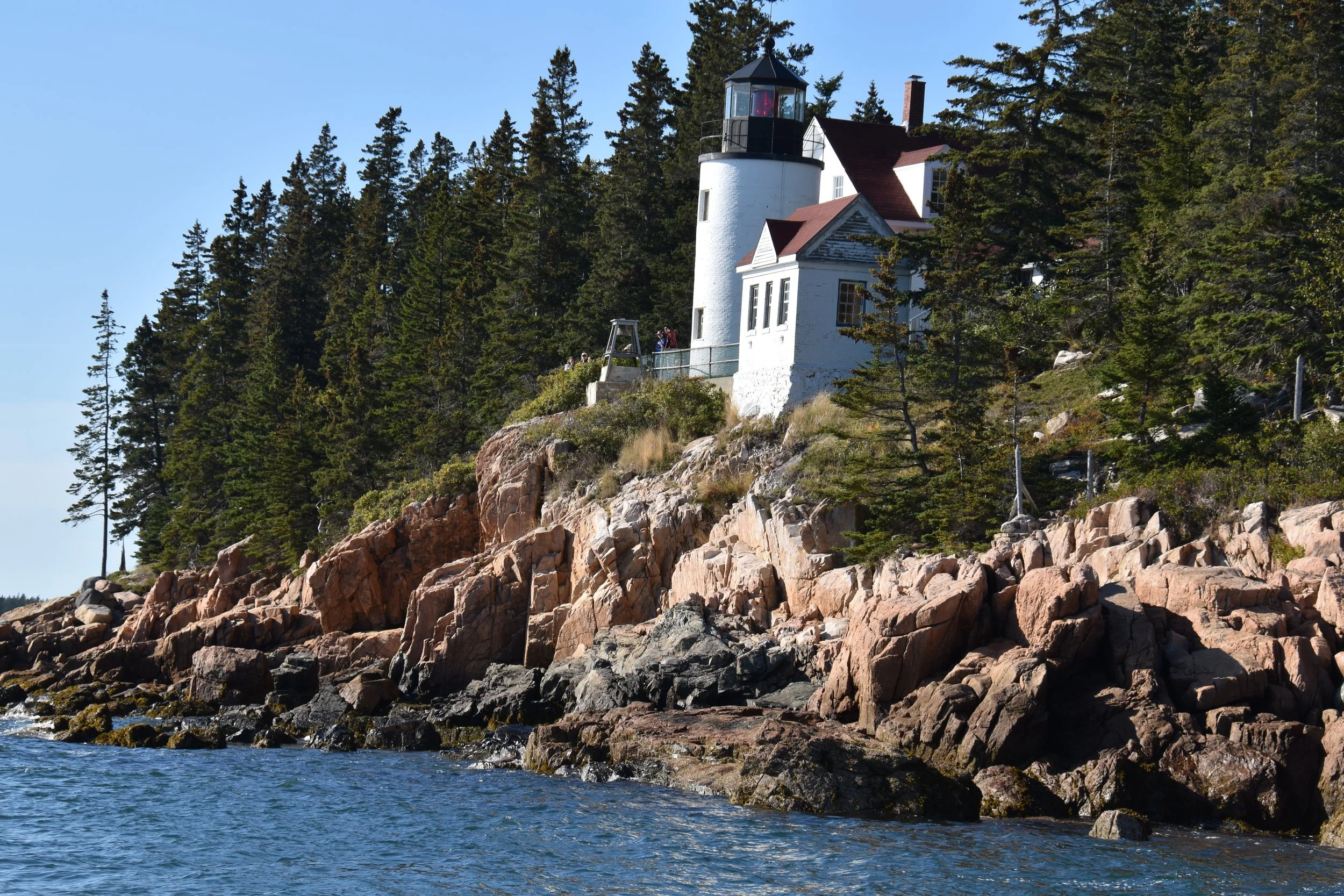 Bass Harbor Head Light Station is a historic lighthouse on the rugged southwest cliffs of Mount Desert Island in Acadia National Park.