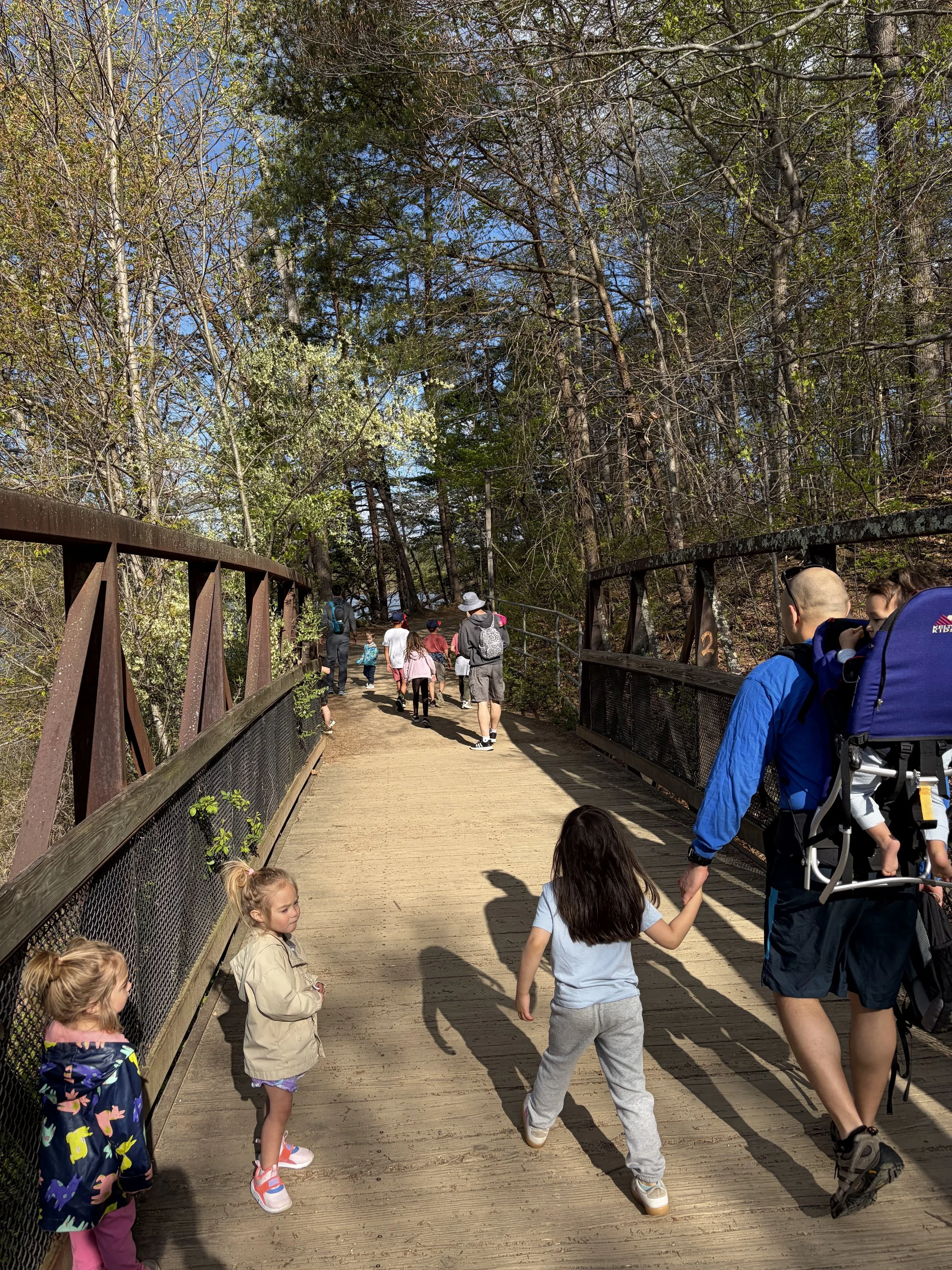 Dad and Kids Hike