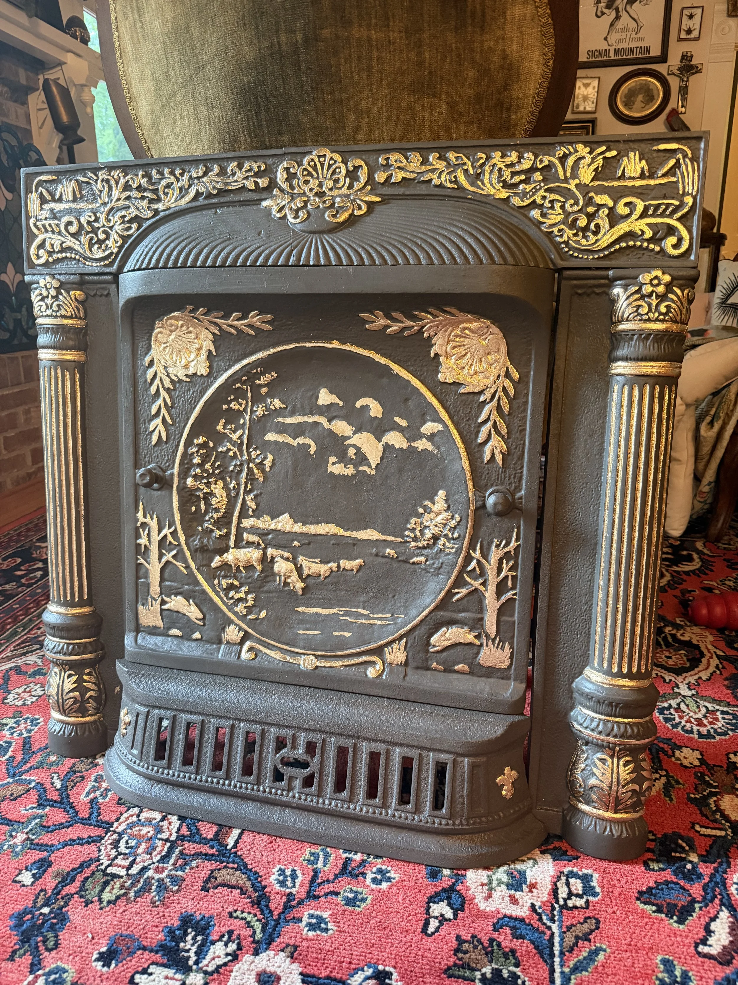 We are genuinely thrilled to restore whatever oddities, furniture, or center pieces you got. 