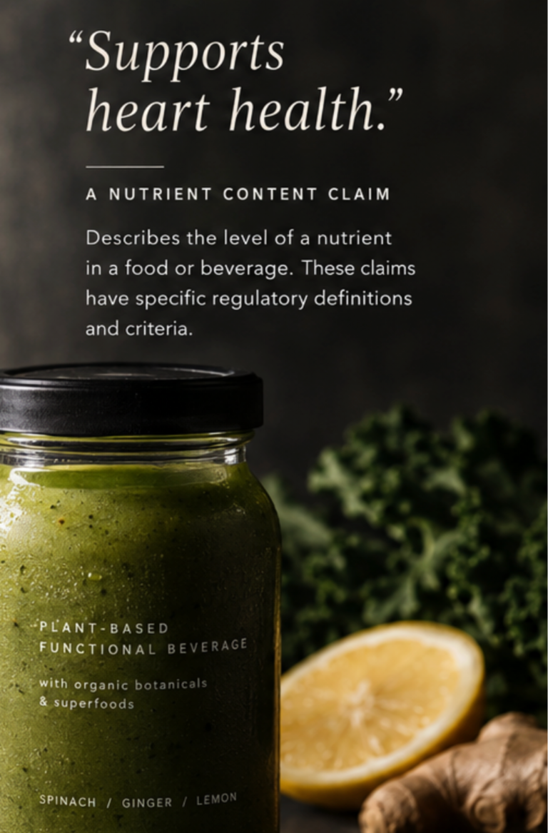 The Fine Line Between Food &amp; Health Claims