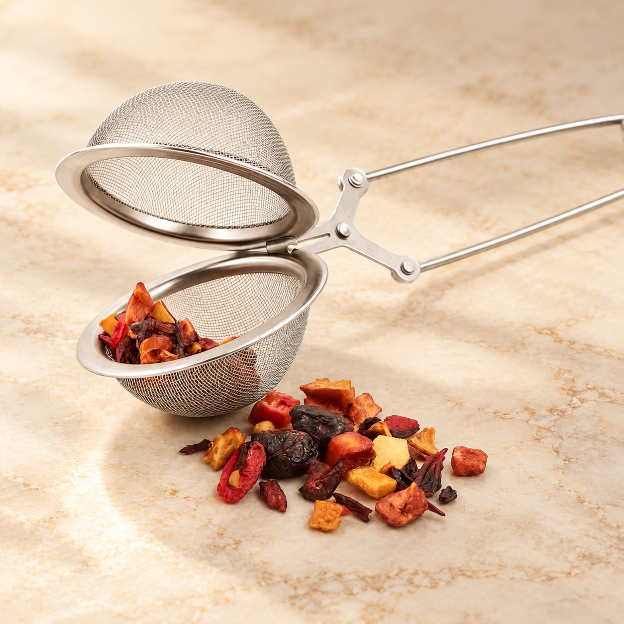 Infusor de Chá em Aço Inox