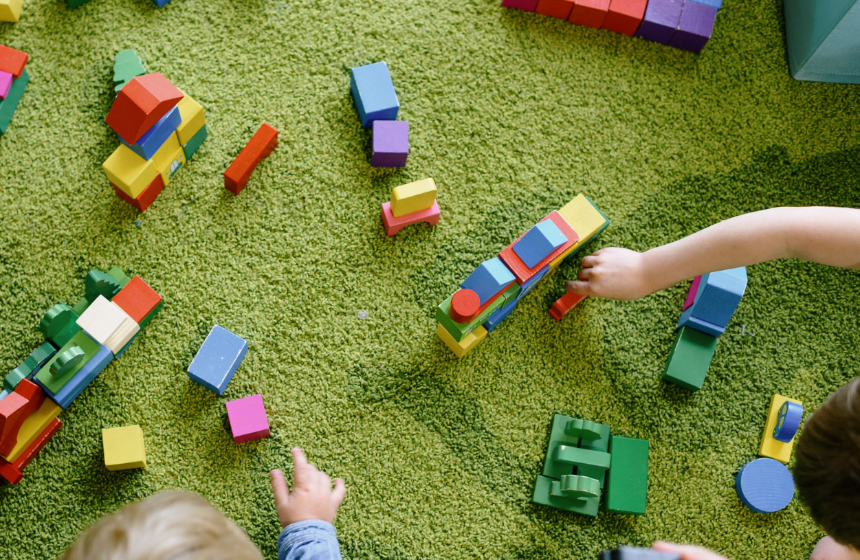 Happy children at a family-friendly activity in Cambridgeshire