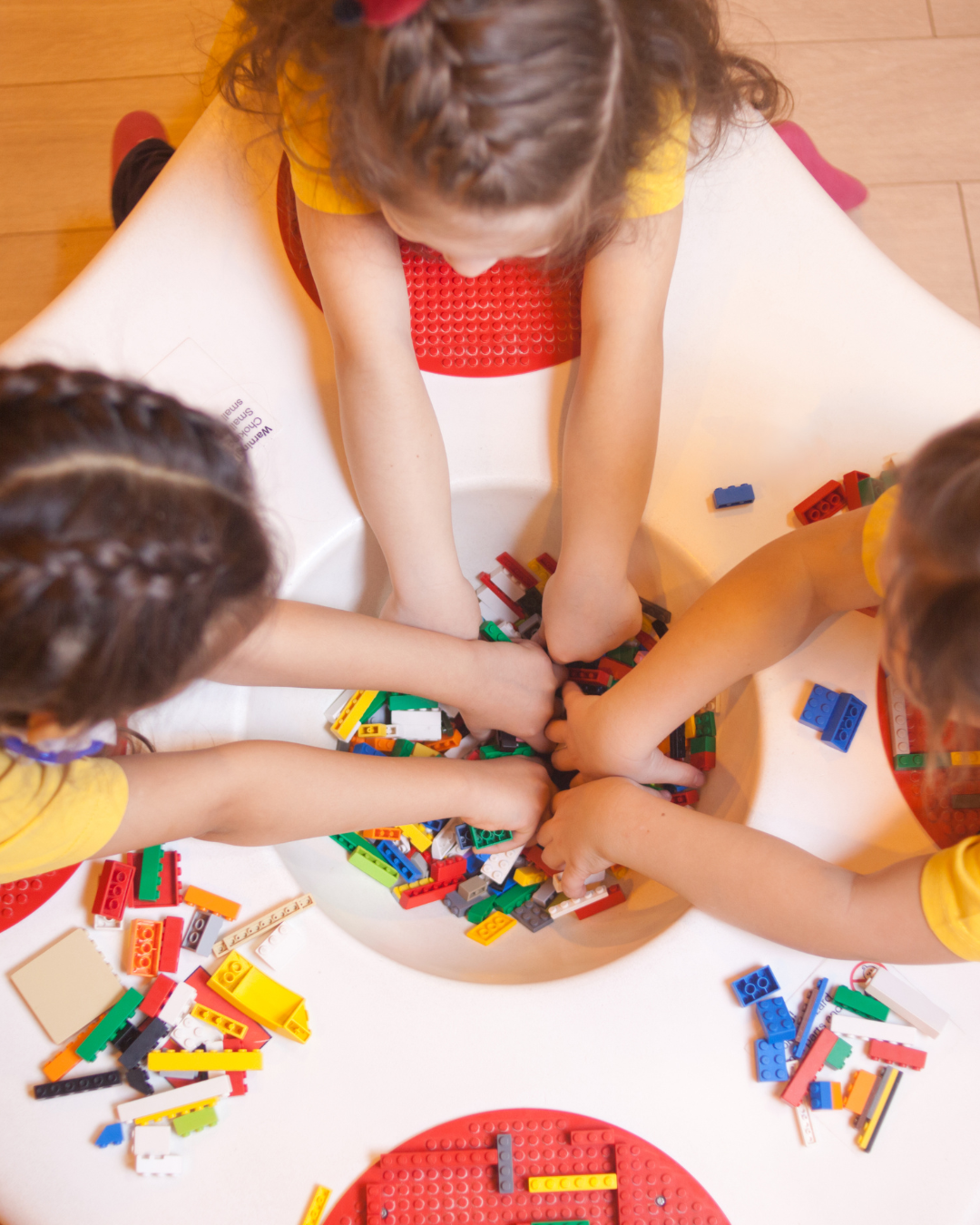 Children playing together at a local kids activity in Cambridgeshire
