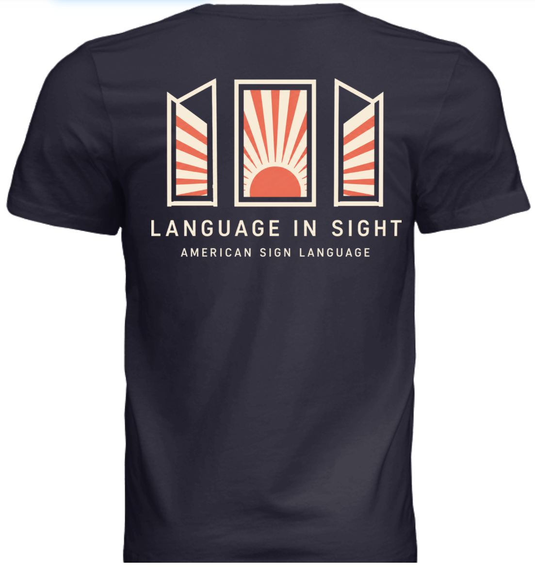 Language in Sight Bella + Canvas Tri-Blend T-Shirt