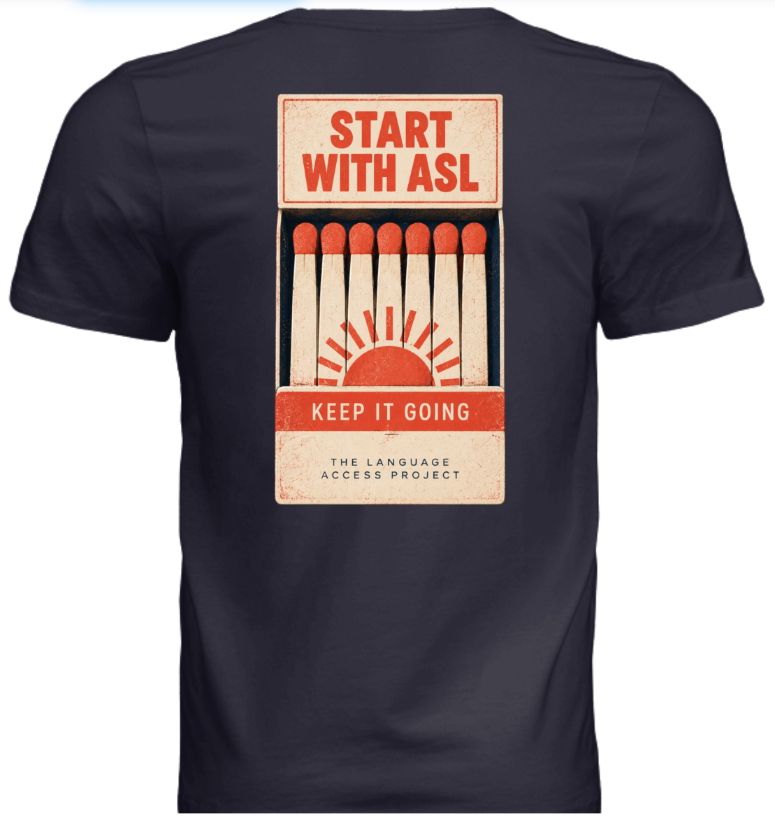 Start a Fire Bella + Canvas Tri-Blend T-Shirt