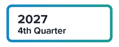 2027 4th quarter