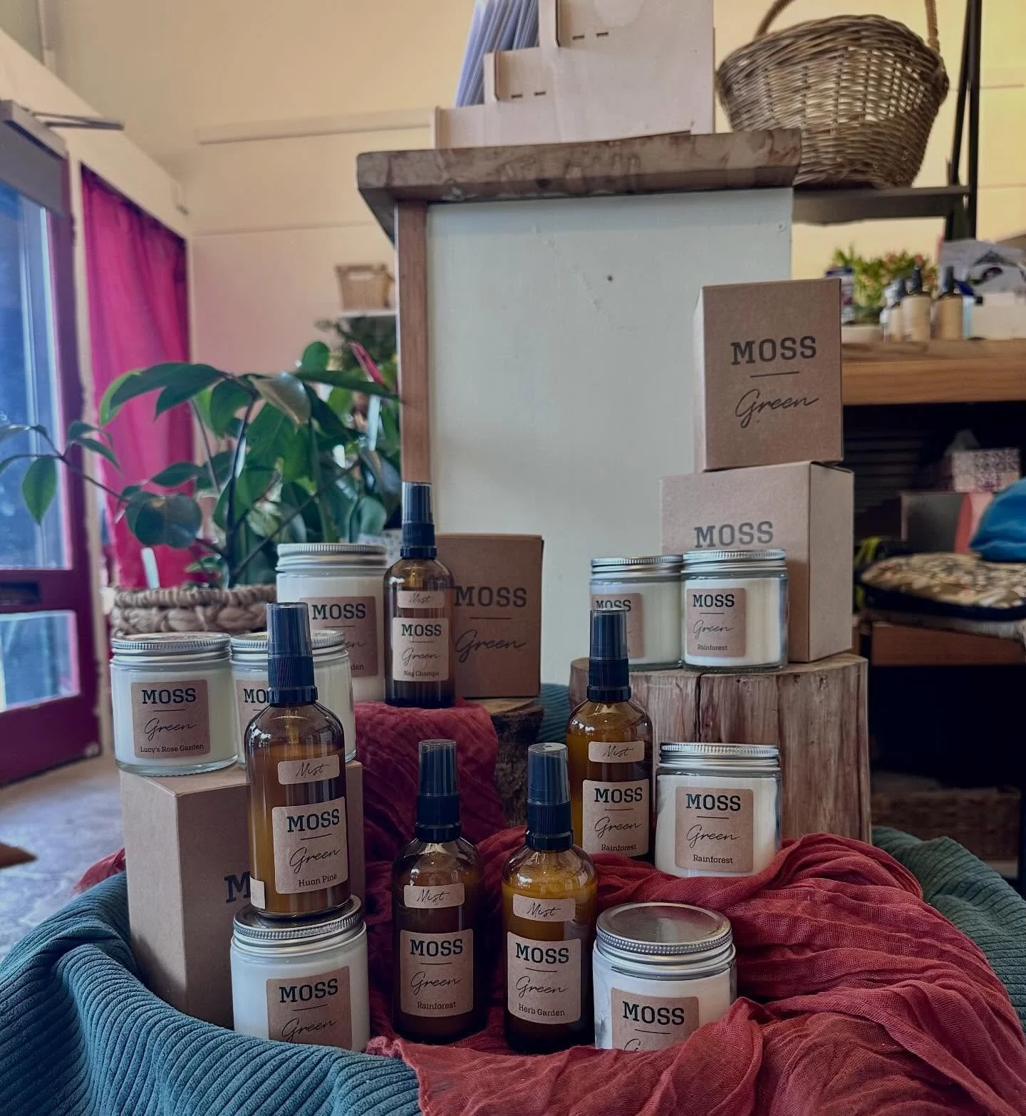 Exciting news, we are now stocking @mossgreentas products in store! A beautiful locally owned business with an extensive range of products inspired by the Tasmanian bush. Come in to check them out!🌱🕯️