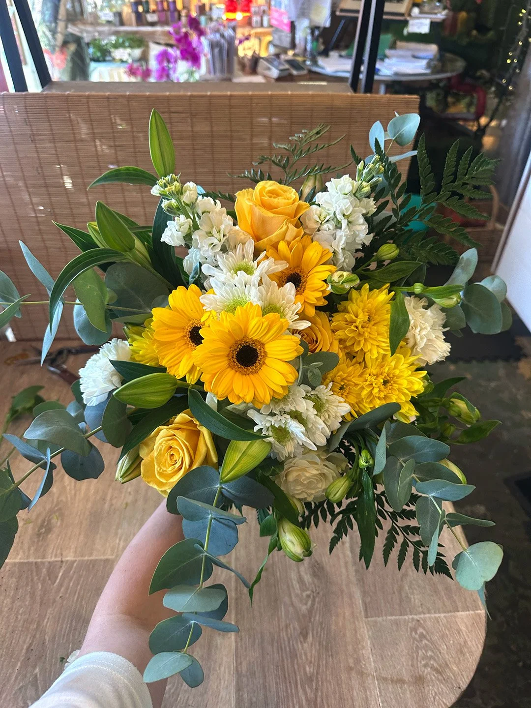 Yellow & White Bouquet