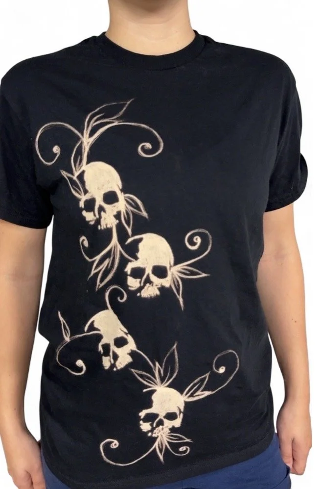 Bleach Painted Top (Mens)