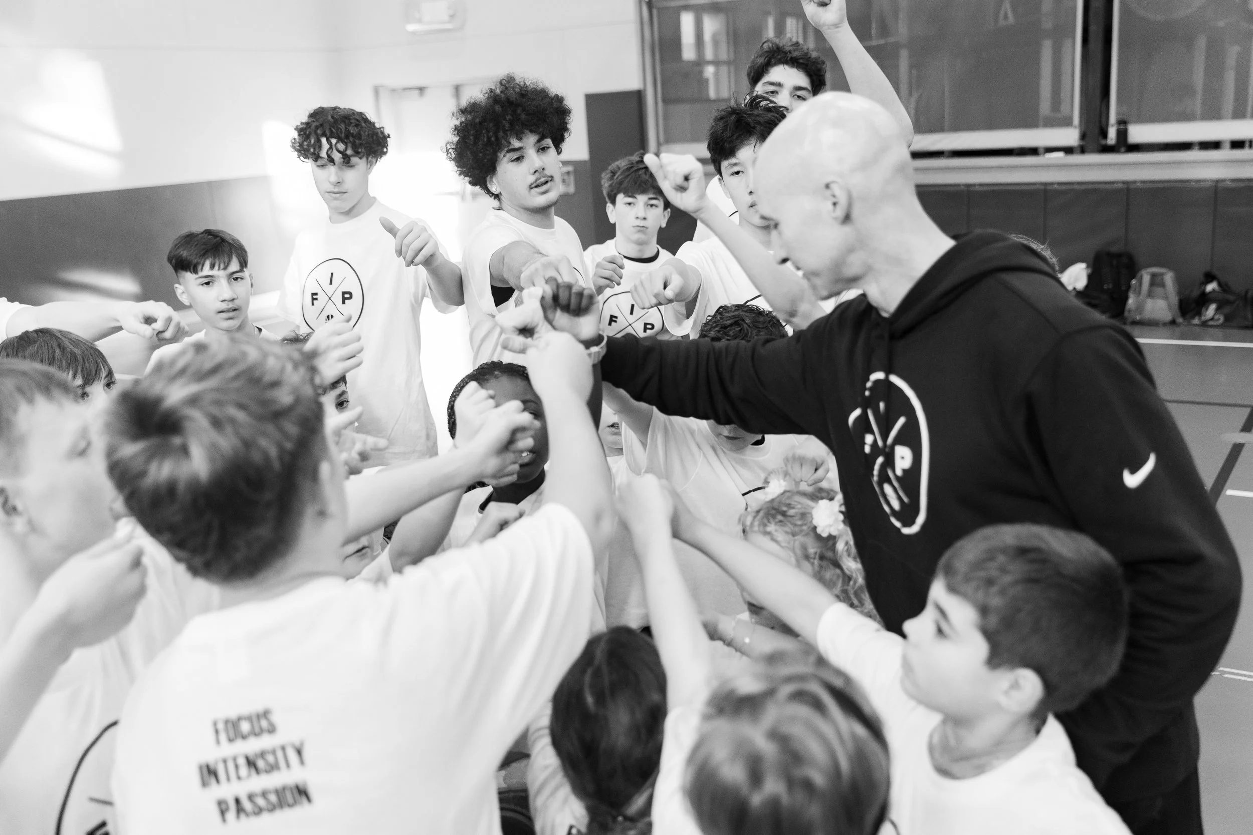 FIP Elite Academy youth basketball training session