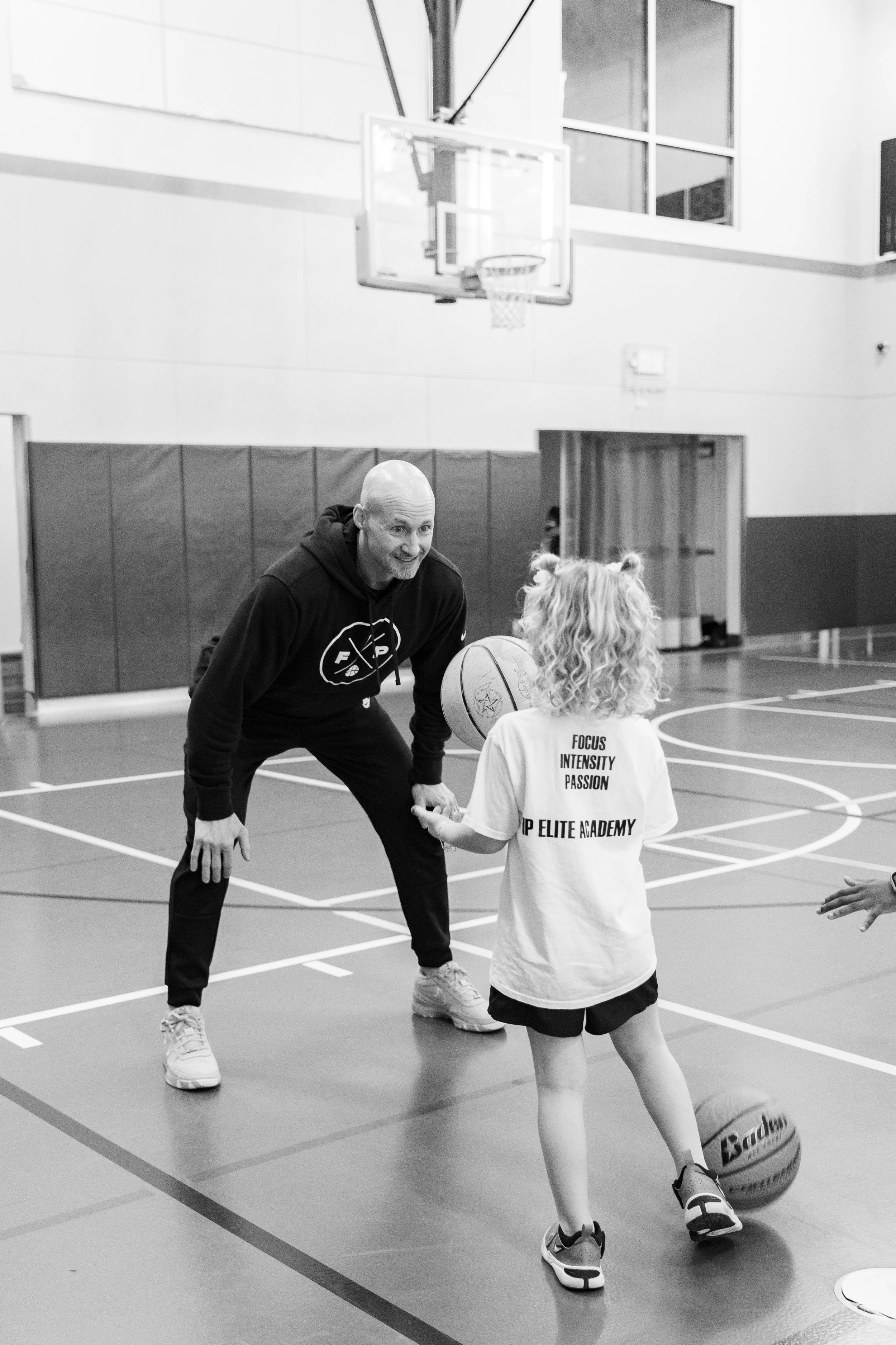 Basketball IQ training for youth players at FIP Elite Academy