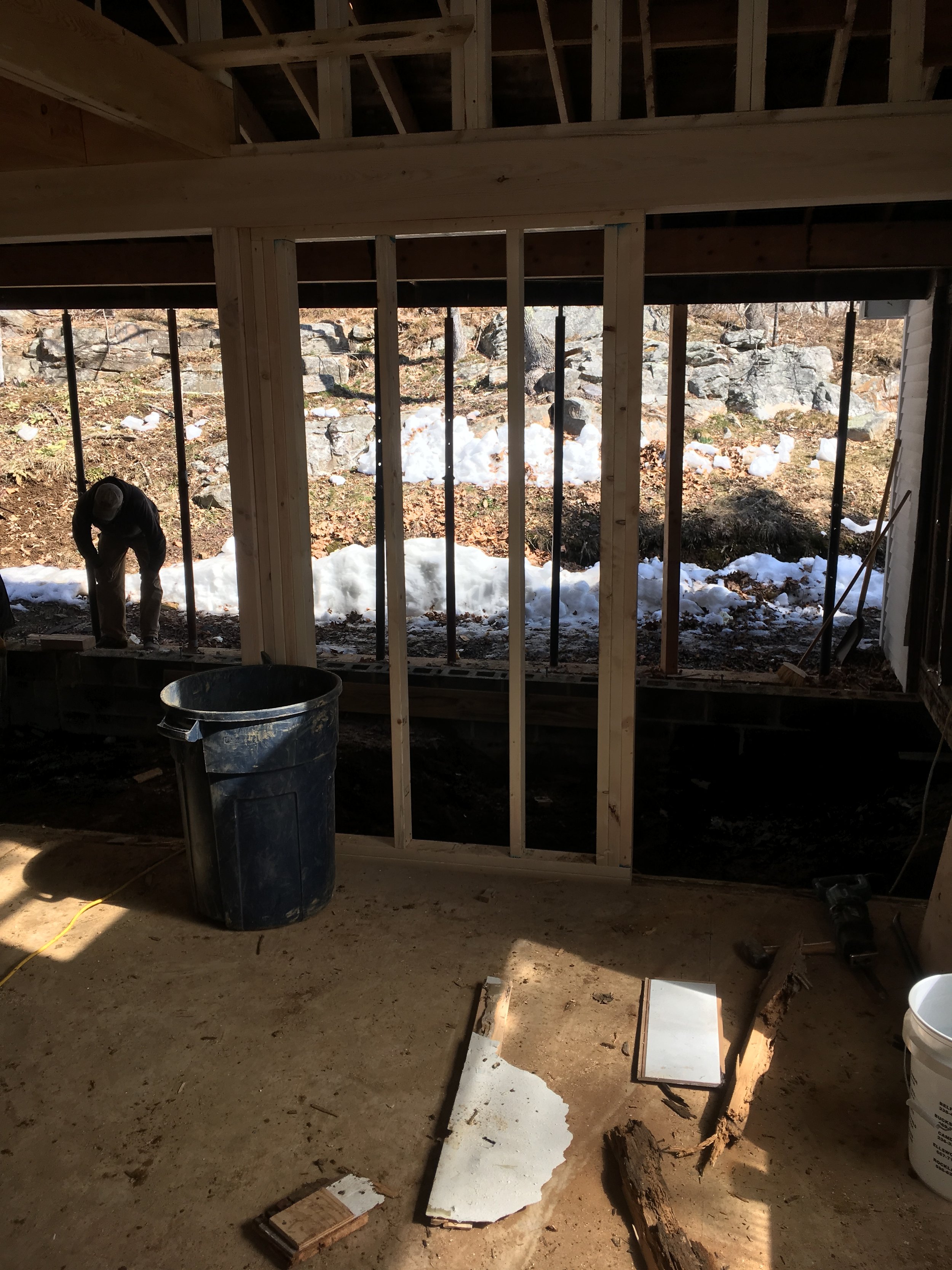 FRAMING, LEDGE & FOUNDATION