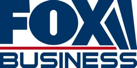 The FOX Business logo with 'FOX' in large blue letters and 'BUSINESS' below in smaller blue letters, separated by a red line.