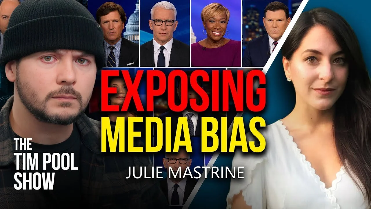 Julie Mastrine appearing on The Tim Pool Show.