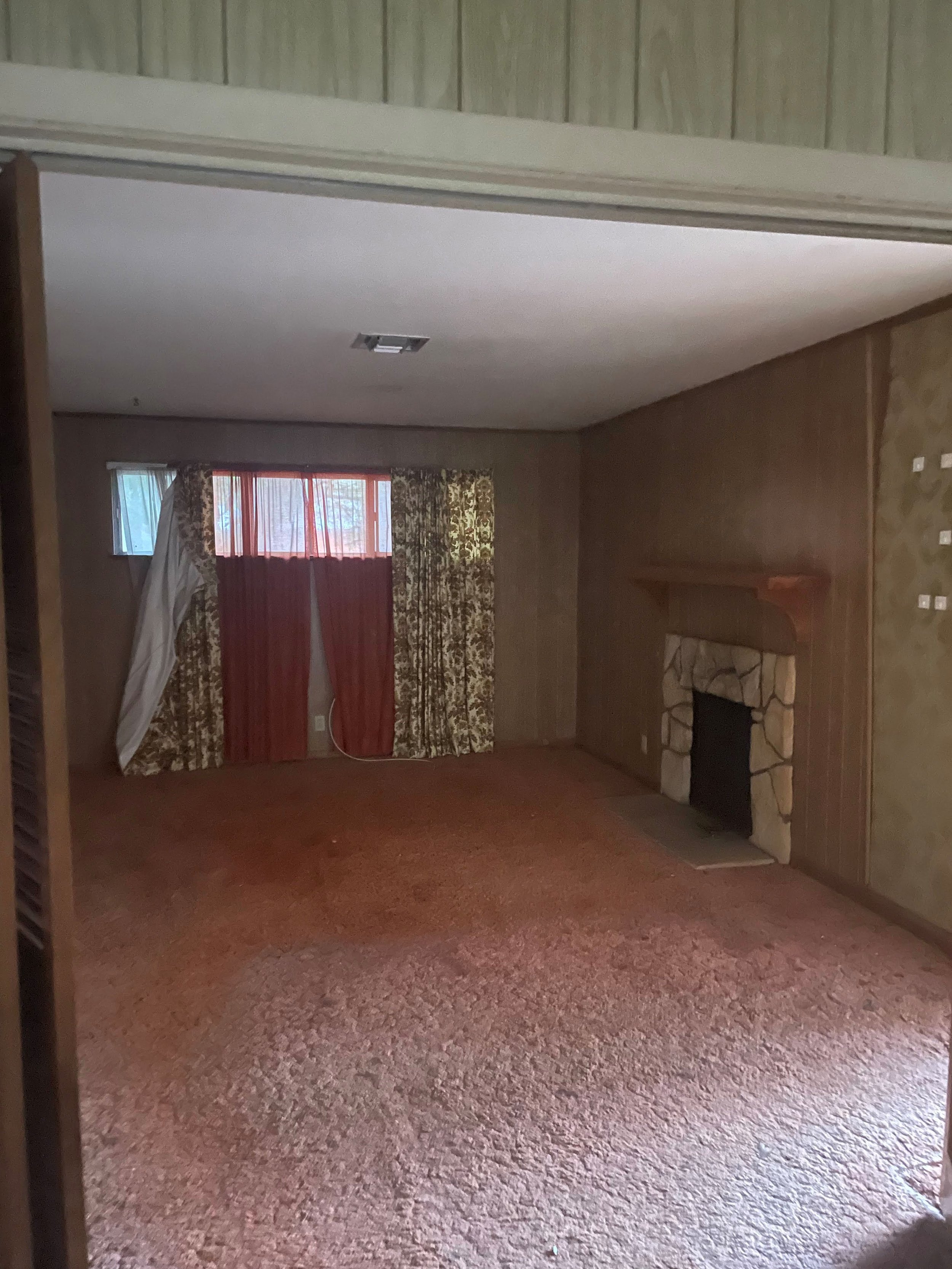 Living Area - Before
