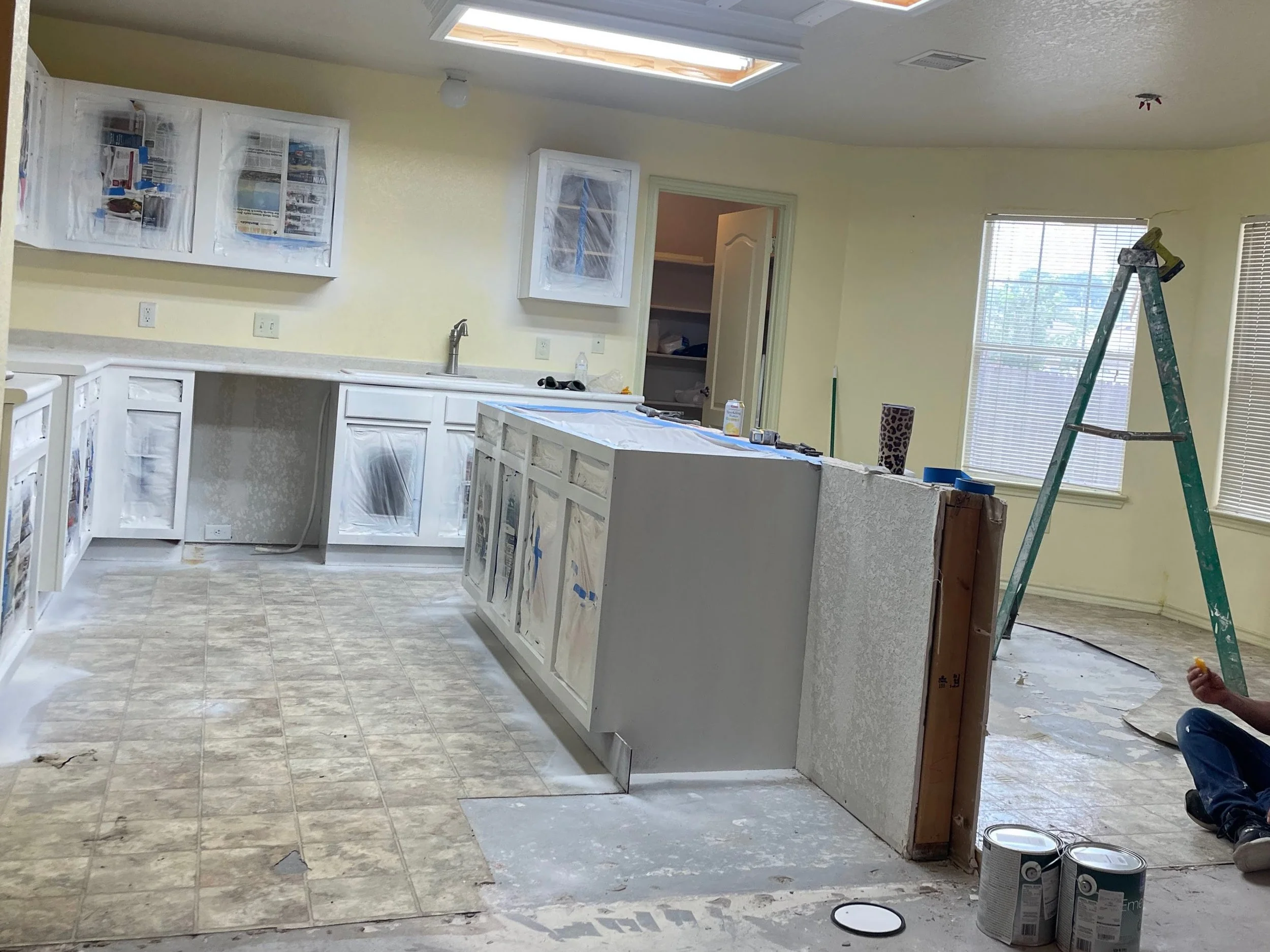 Kitchen - During Renovation