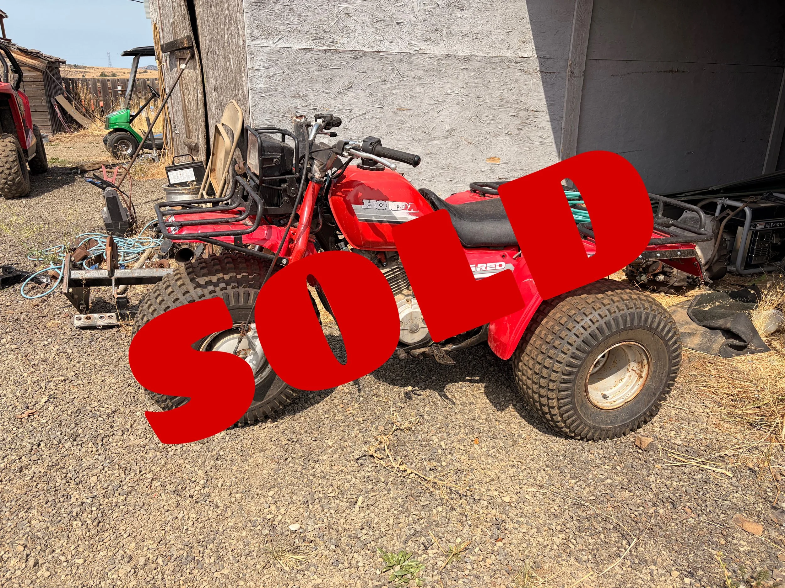 Honda ATC 250ES Big Red 3-Wheeler