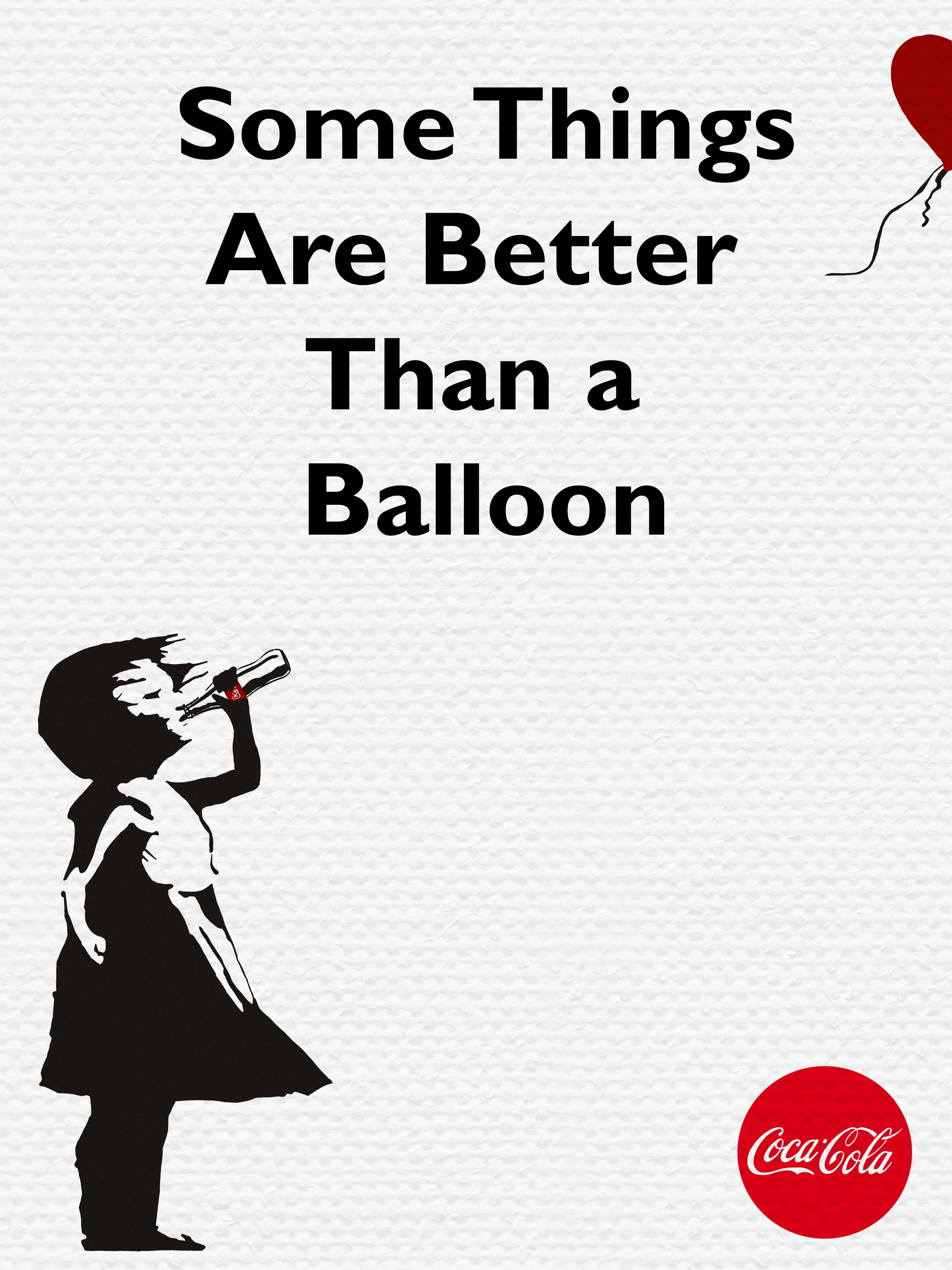 Some Things Are Better Than a Balloon
Oil Pastel (Digital Enhancements)
2025
An illustration of a famous Banksy artwork but now utilized to signify the irresistible nature of Coca-Cola. 