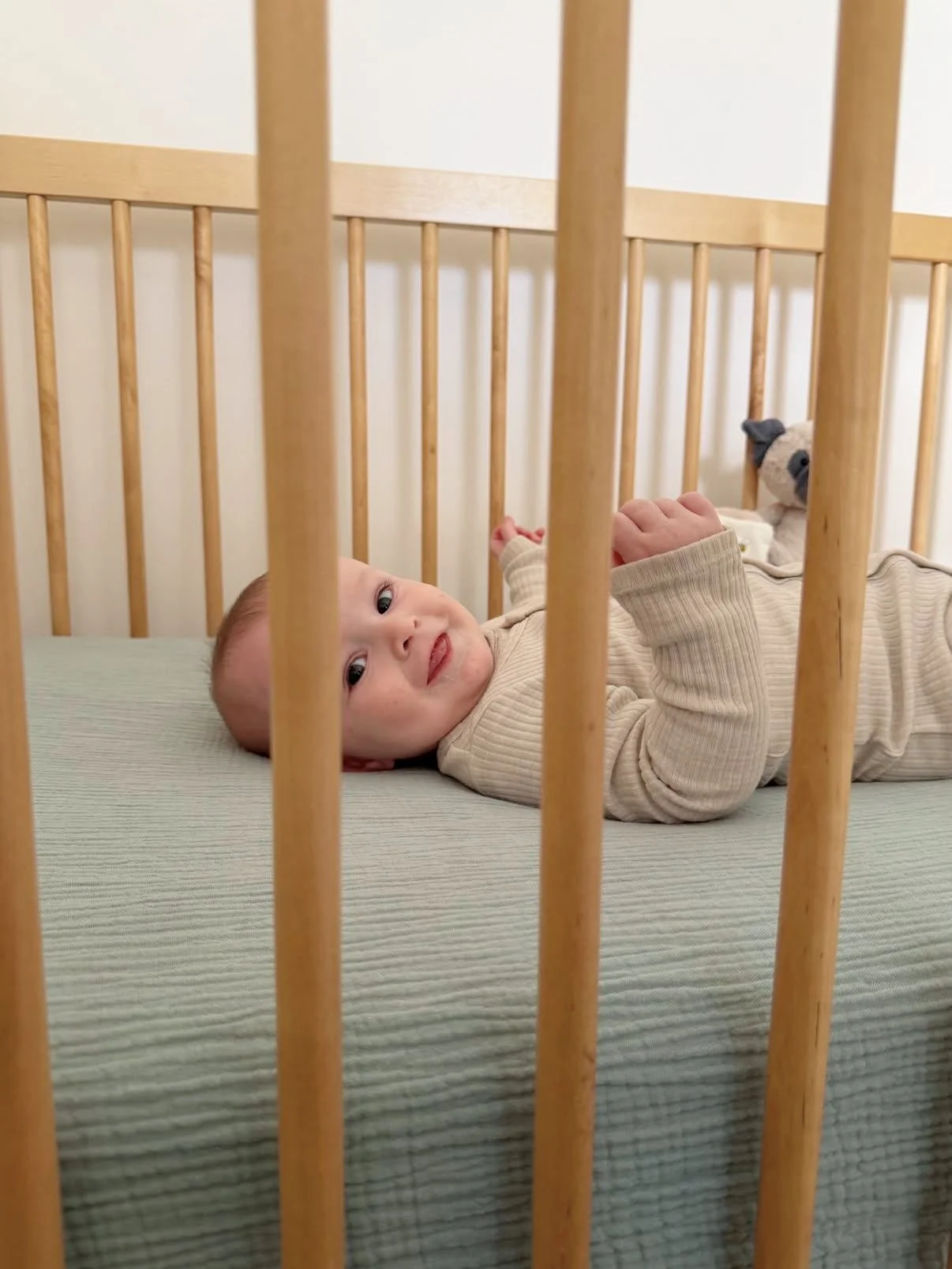 Sage Green Fitted Cot Sheet (3).jpg