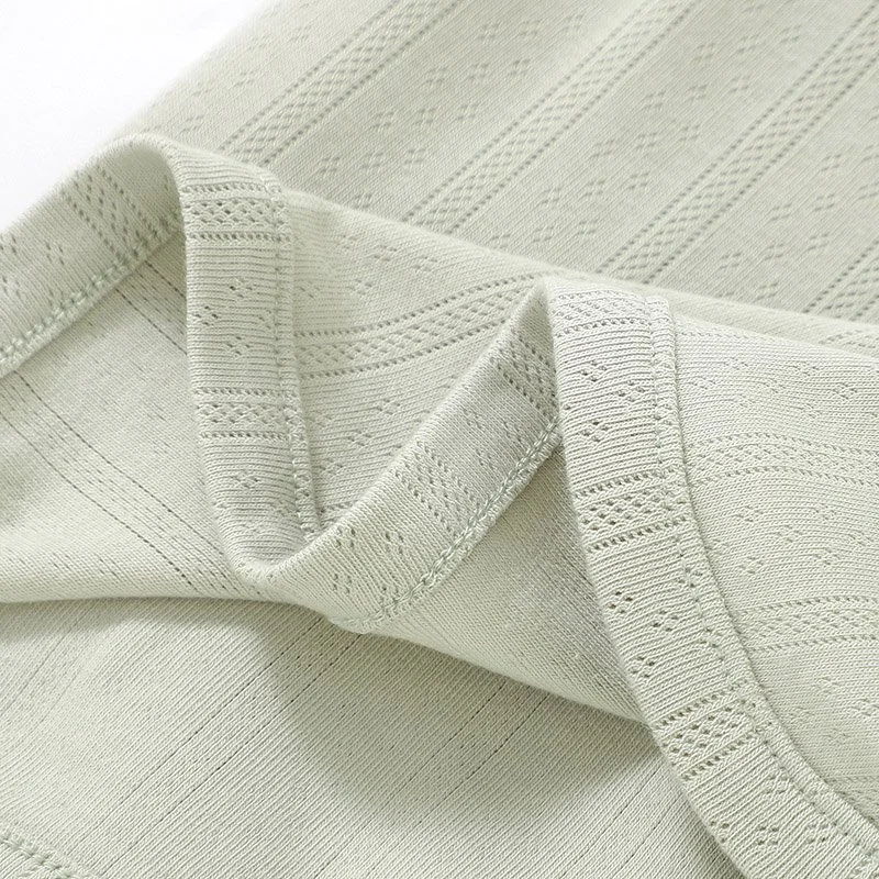 Organic Cotton Stretch Swaddle - Sage Green (3).jpg