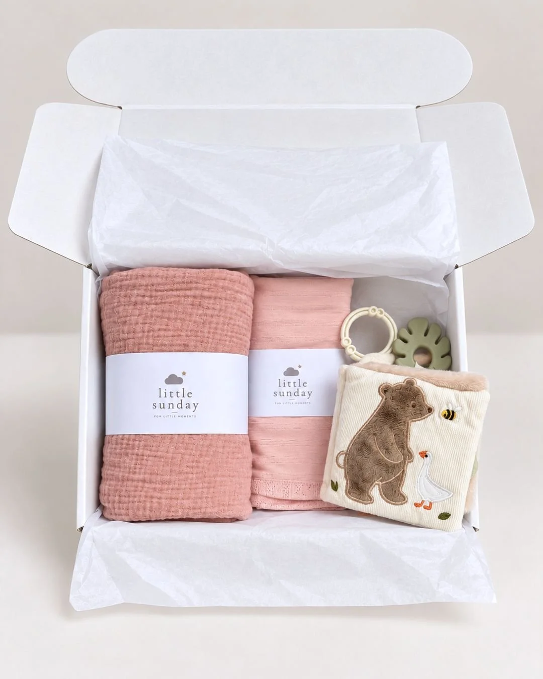 Little Nest Baby Gift Box - Pink Set