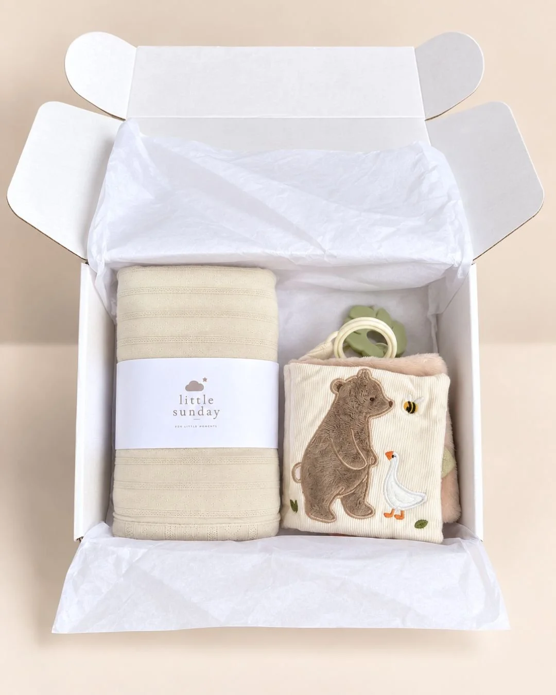 Little Welcome Baby Gift Box - Soft Sage