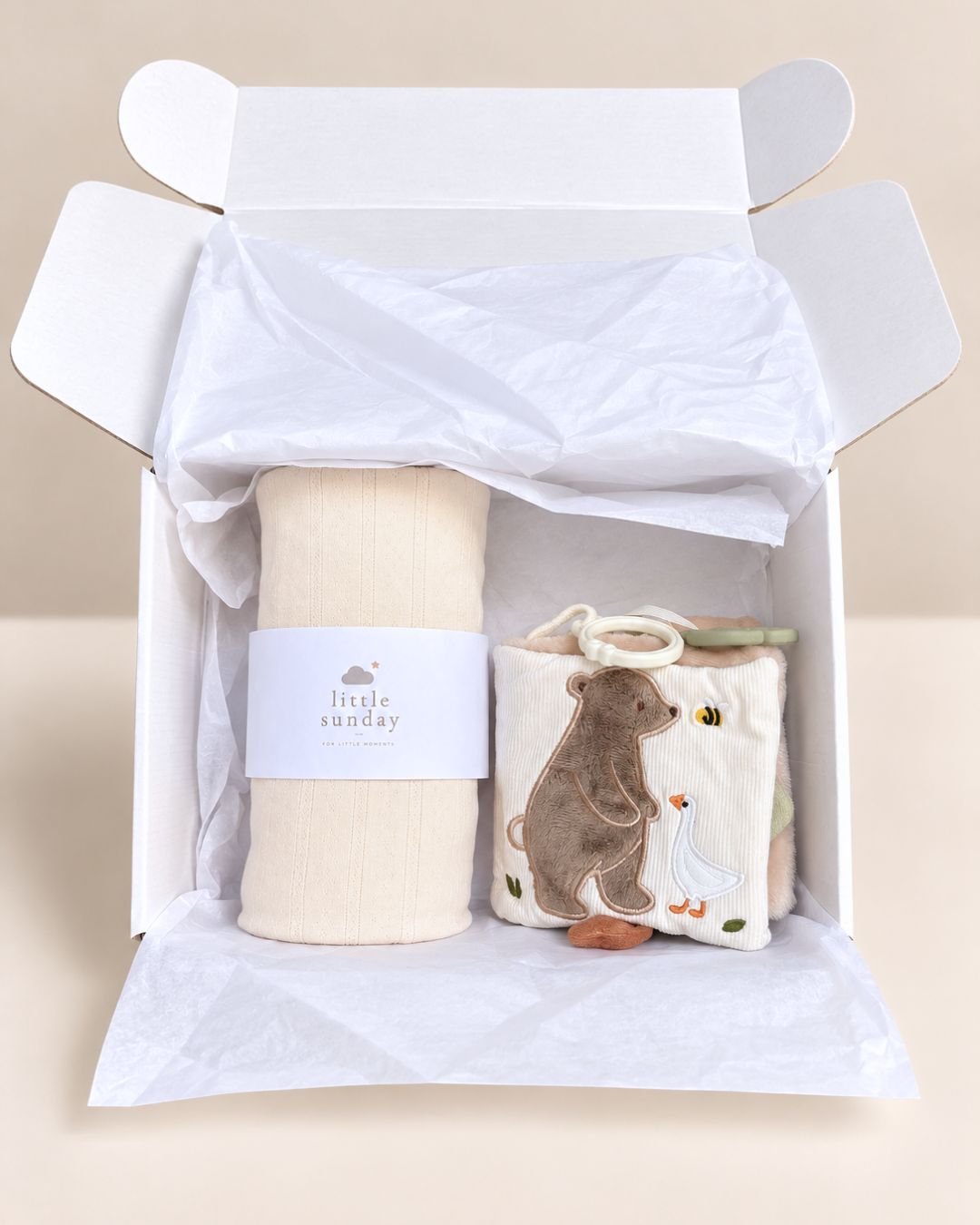 Little Welcome Baby Gift Box - Whipped Butter Yellow