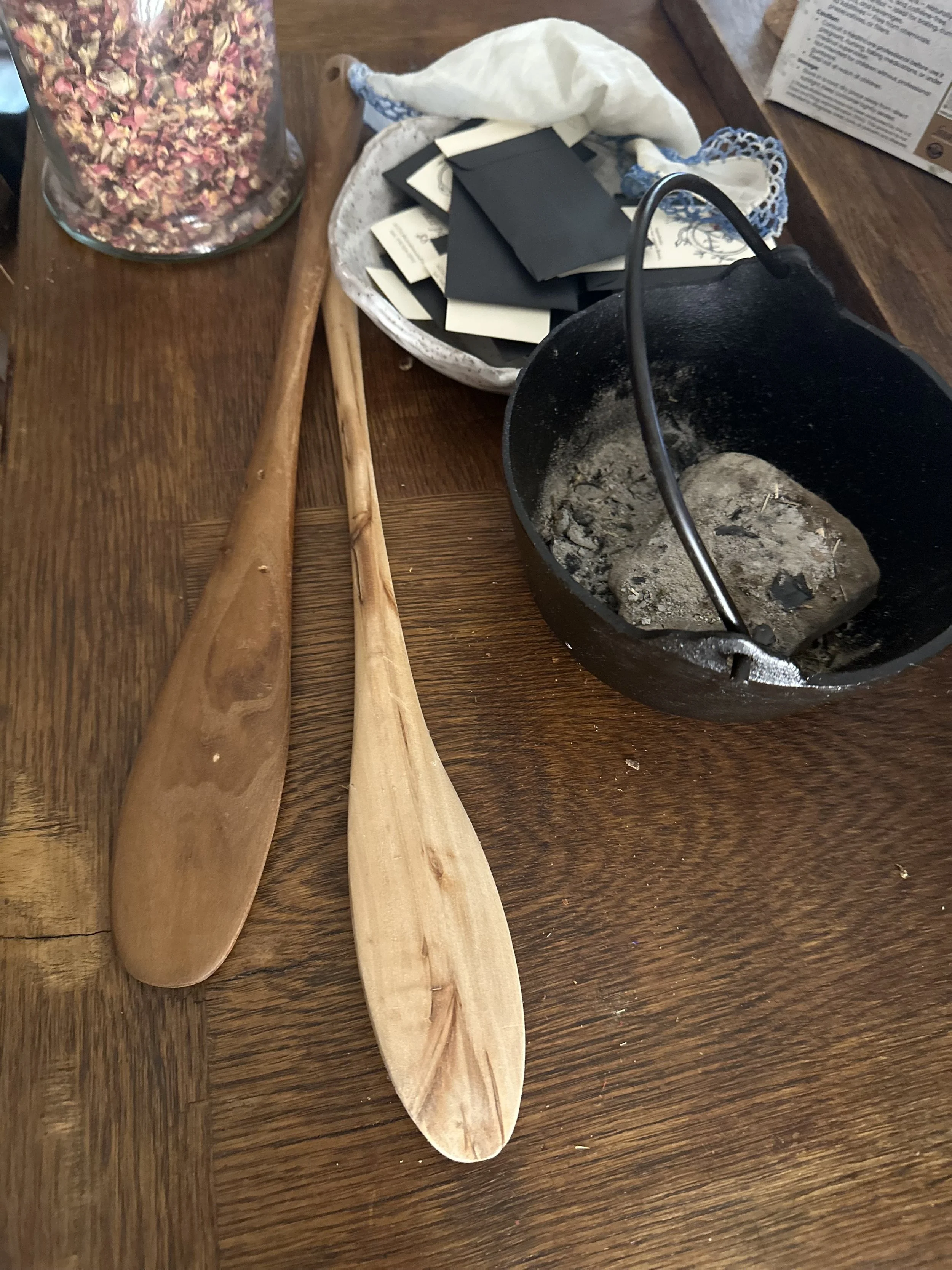 Hand-Carved Working Spoon