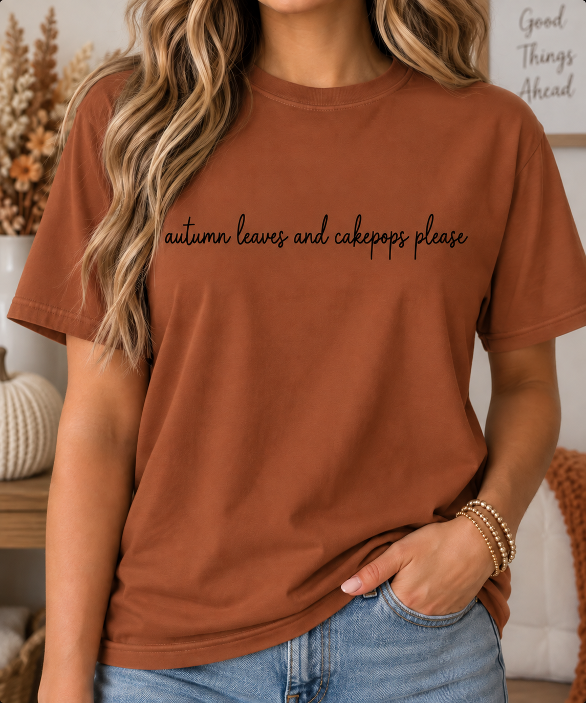 Autumn Leaves and Cakepops please T-Shirt