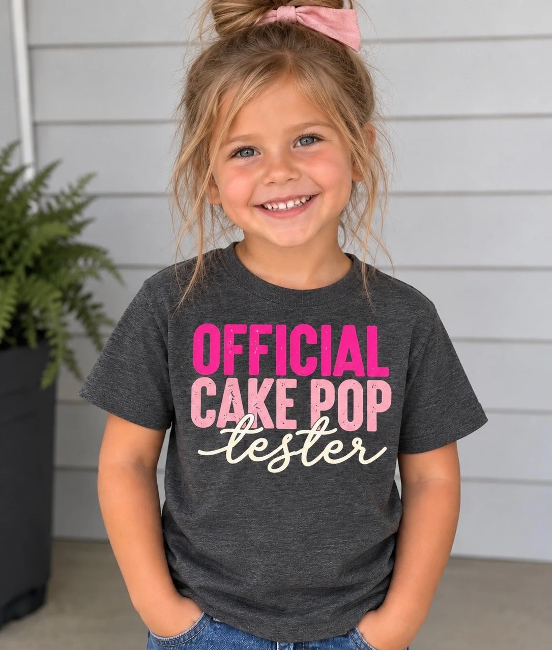 Official Cake Pop Tester Kids T- Shirt