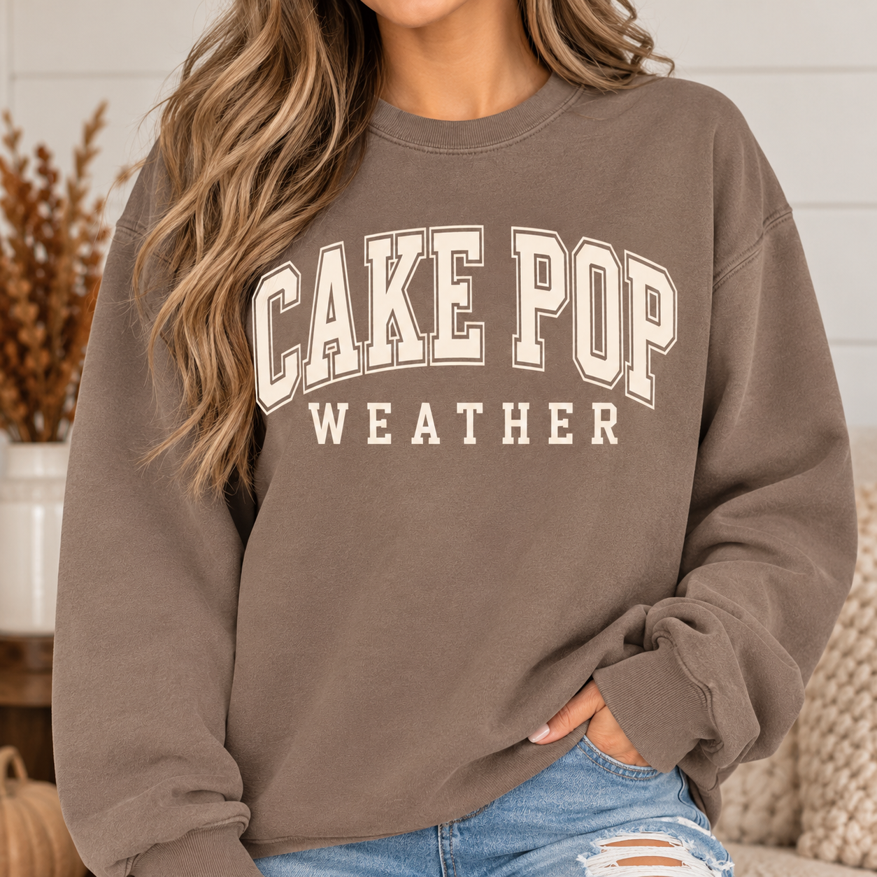 Cake Pop Weather Crew Neck