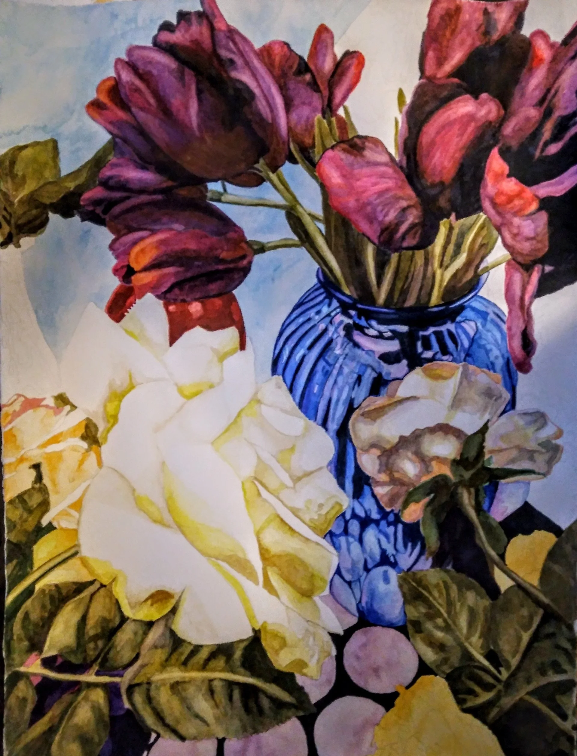 Tulips and Roses.JPG