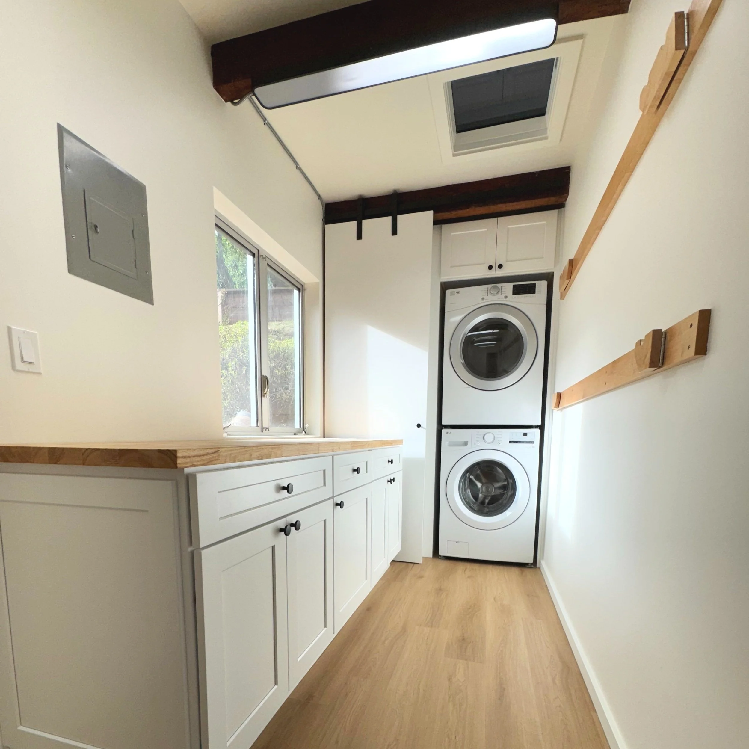 modern laundry room update in Muir Beach