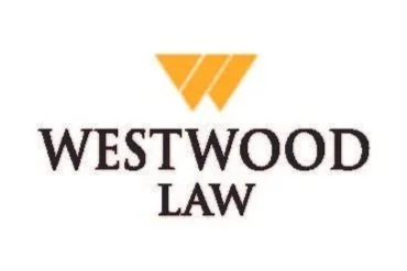 Westwood Law logo with stylized yellow W and text