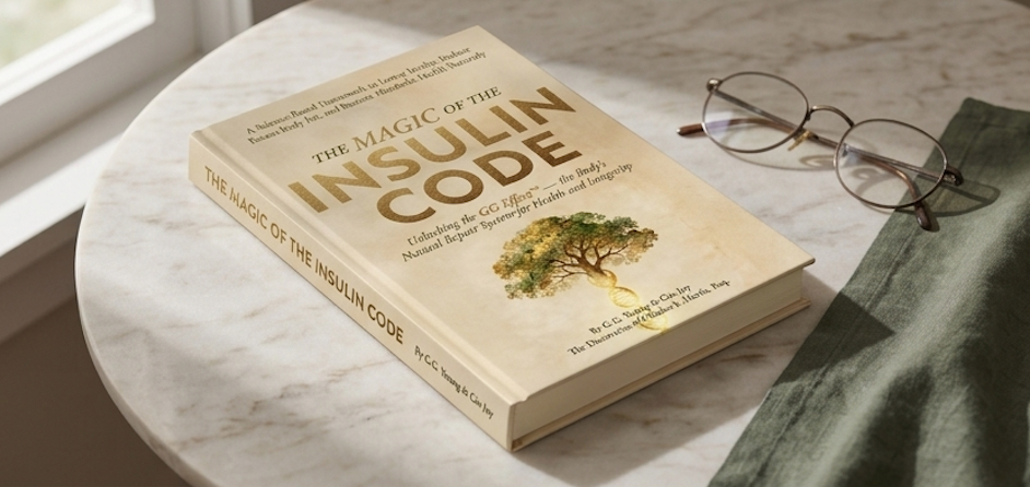 A book titled 'The Magic of the Insulin Code' describes a framework that heals the body given the right conditions of a healthy lifestyle.