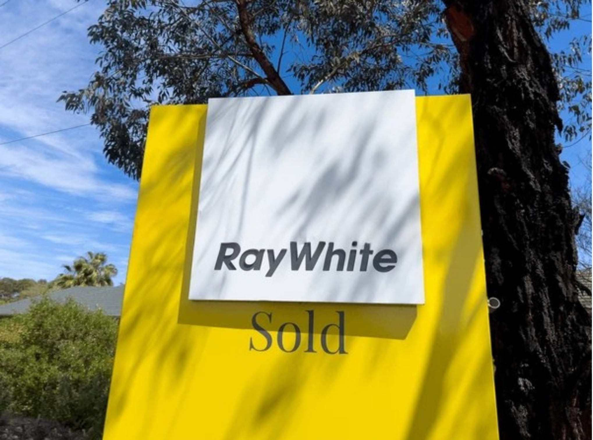 Ray White house sold sign