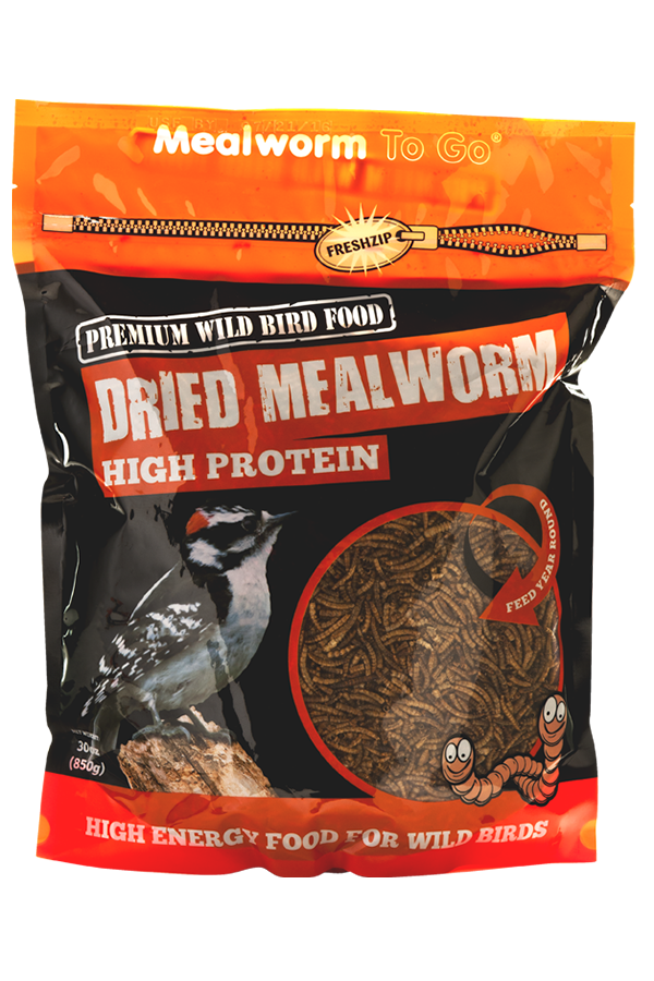 WB305 - Mealworm To Go® Dried Mealworms - 30 oz