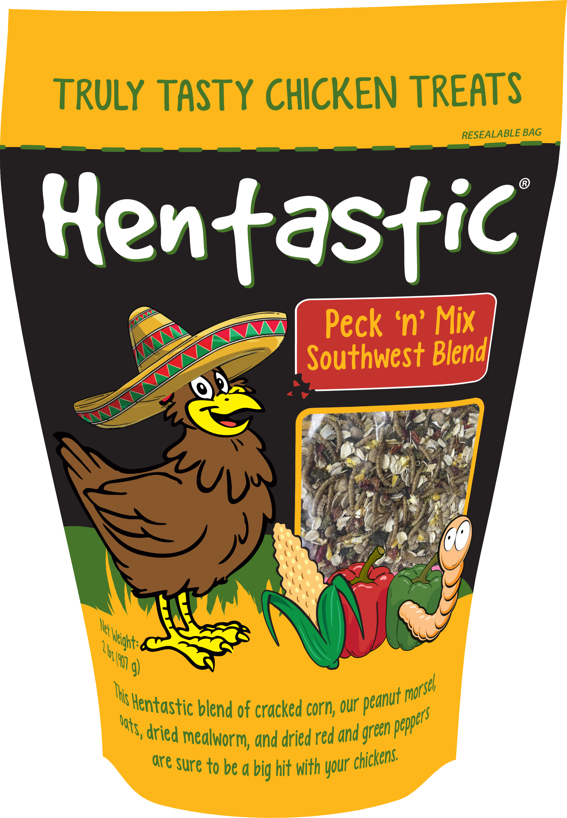 Hentastic Chicken Treat Southwest Blend