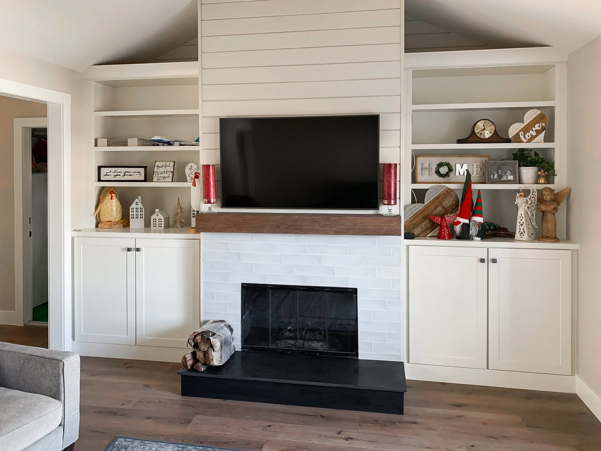 Custom Fireplace Renovation