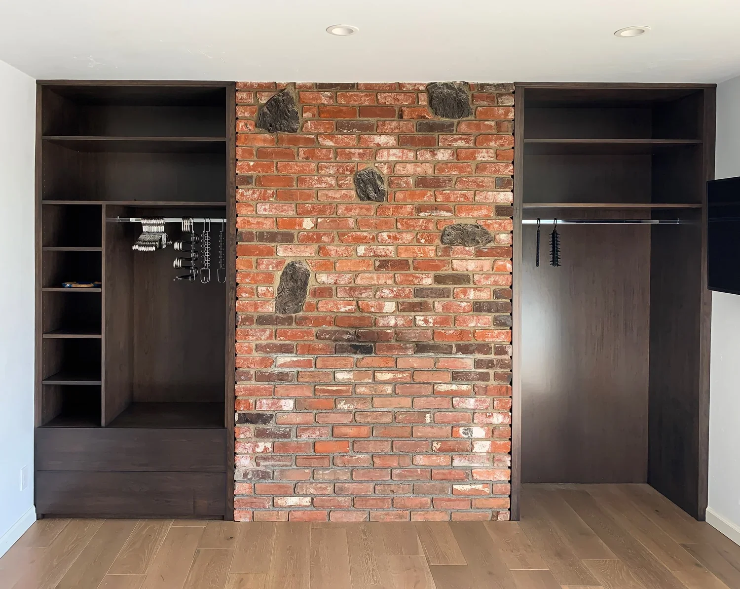Dark-wood Closet Refresh