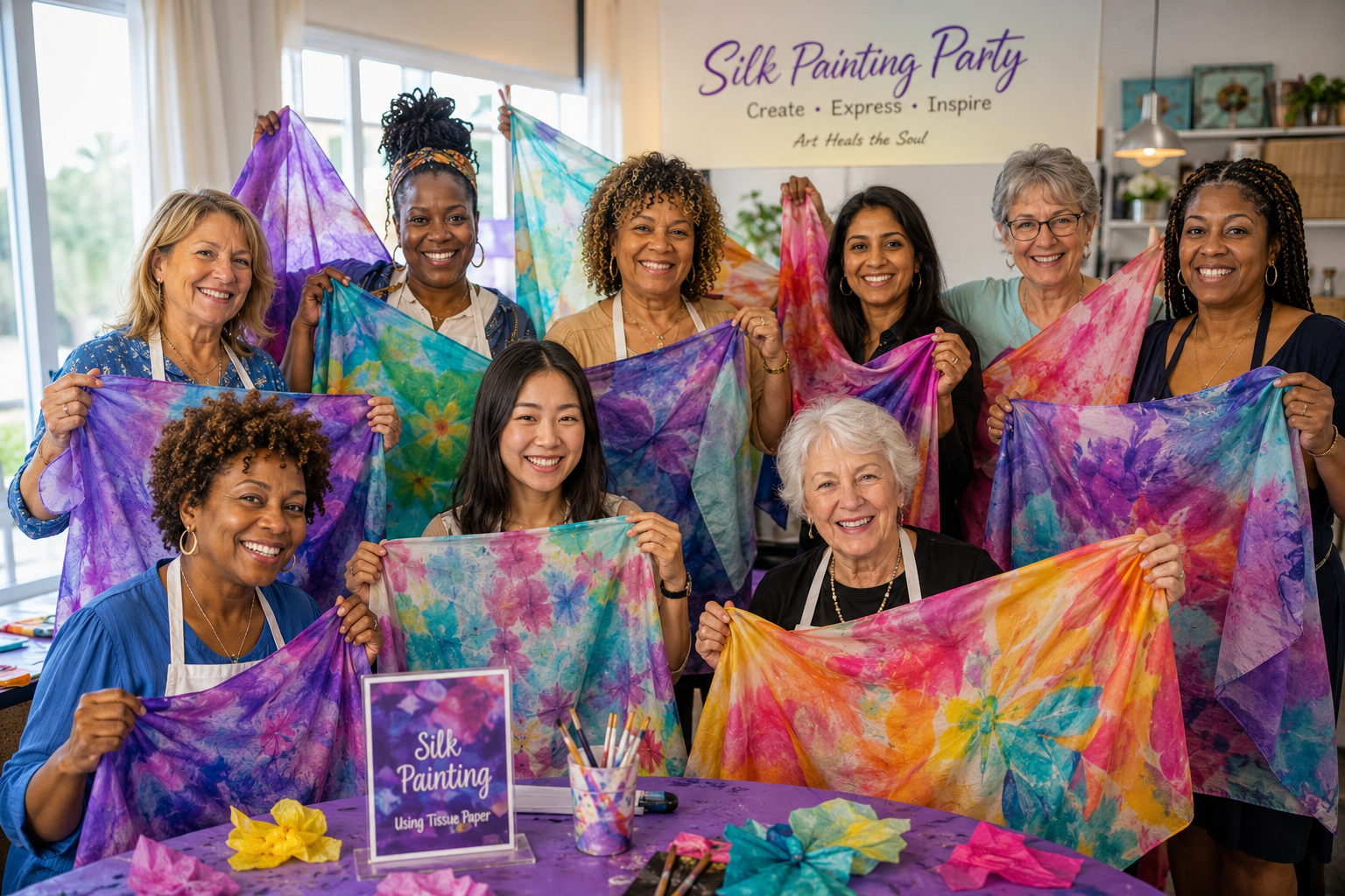 Design Your Silk Scarf ($35+)